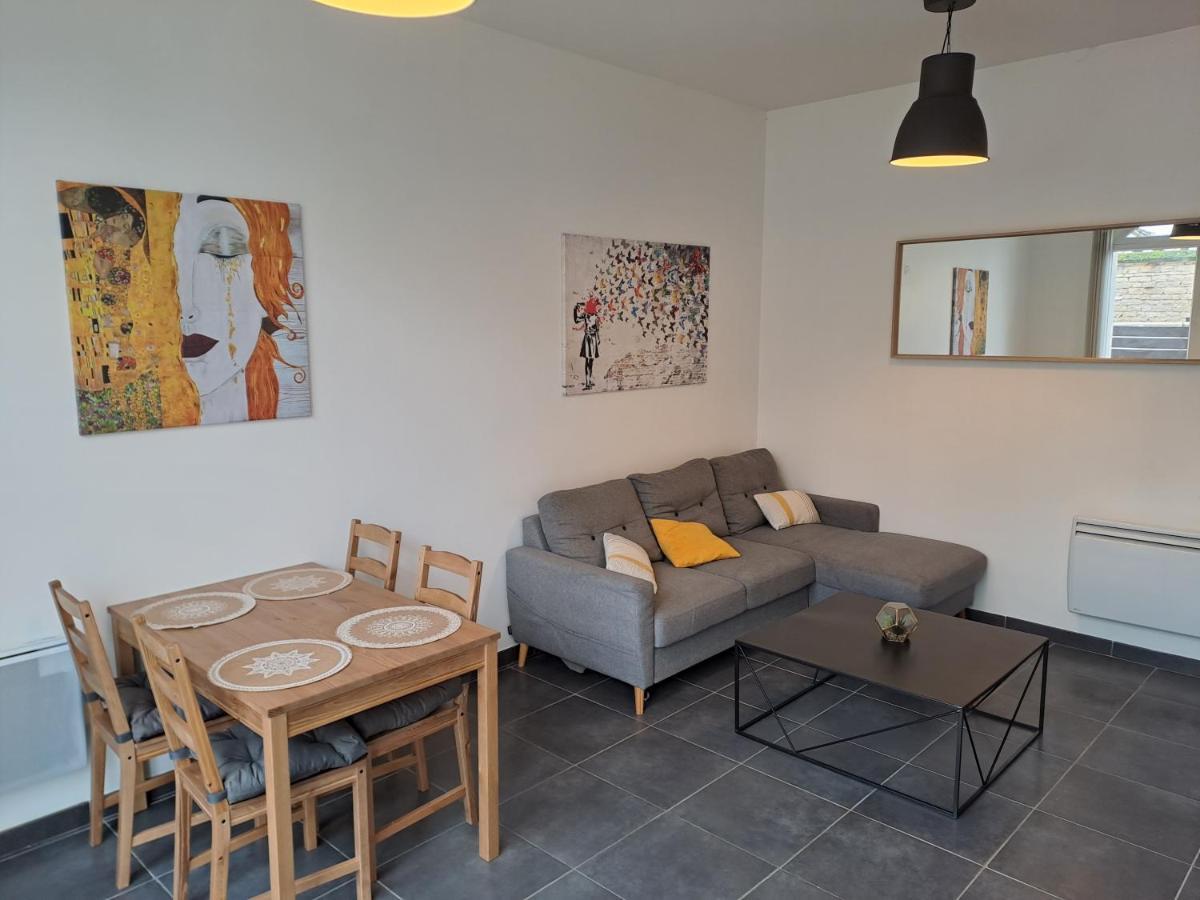 Bel Appartement Grande Terrasse Avec Parking A Dijon Exterior foto