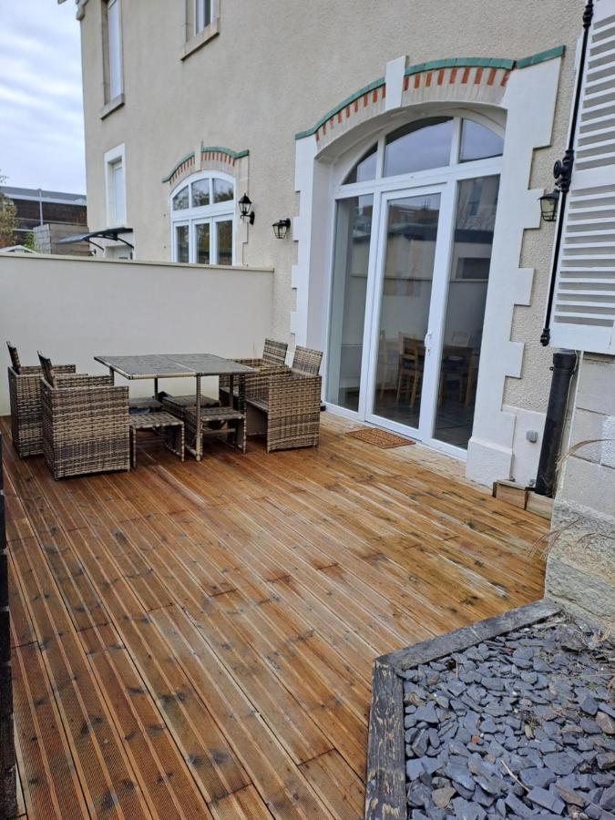 Bel Appartement Grande Terrasse Avec Parking A Dijon Exterior foto