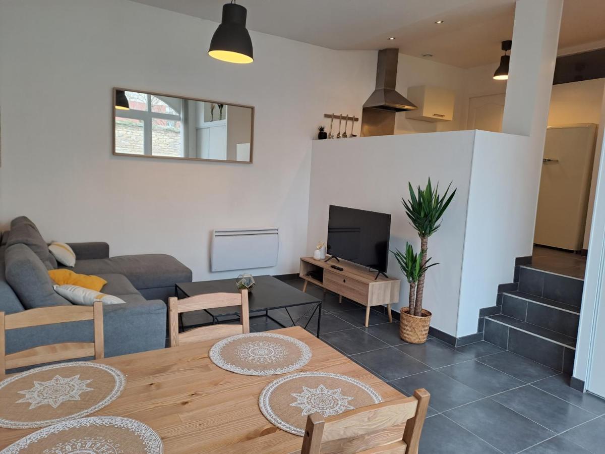 Bel Appartement Grande Terrasse Avec Parking A Dijon Exterior foto